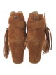 Rag & Bone Suede Fringe Trim Accent Boots