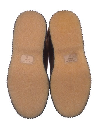 Rag & Bone Suede Animal Print Combat Boots