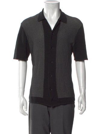 Rag & Bone Striped Mock Neck Cardigan