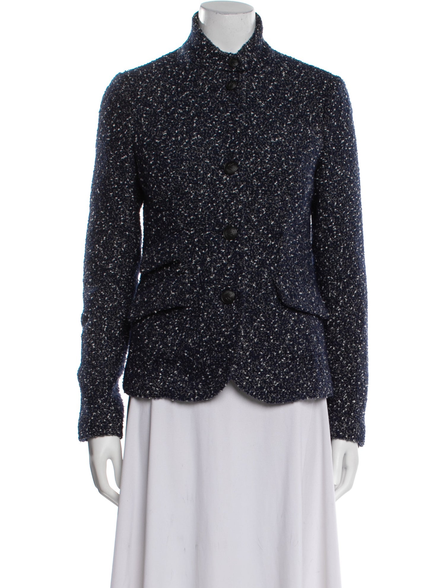 Rag & Bone Wool Tweed Pattern Evening Jacket