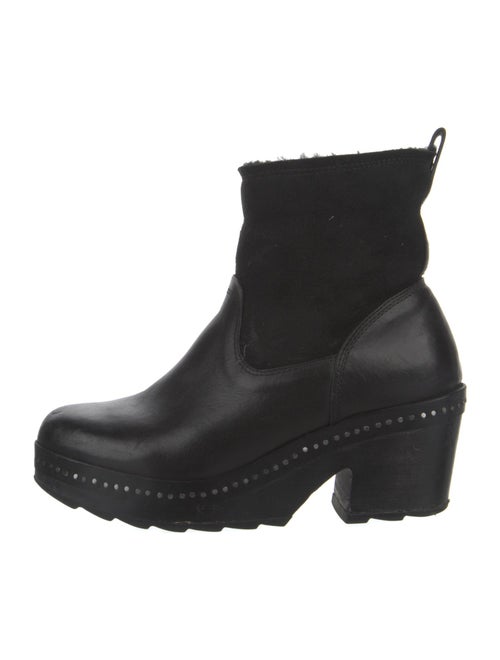 Rag & Bone Leather Studded Accents Sock Boots