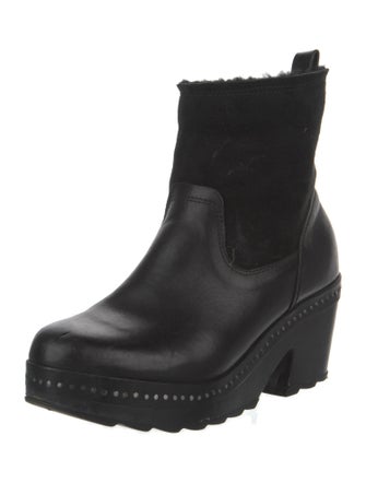 Rag & Bone Leather Studded Accents Sock Boots