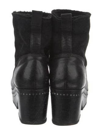 Rag & Bone Leather Studded Accents Sock Boots