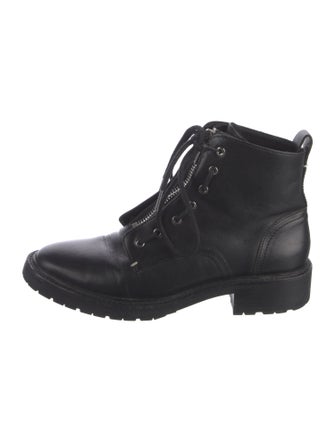Rag & Bone Leather Lace-Up Boots