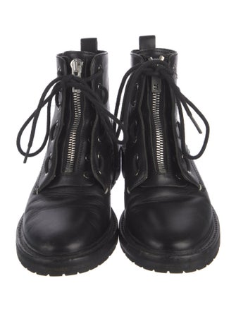 Rag & Bone Leather Lace-Up Boots