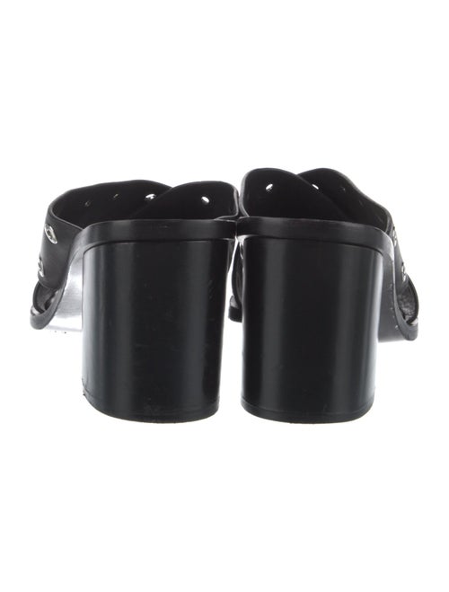 Rag & Bone Leather Studded Accents Slides