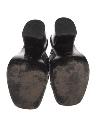 Rag & Bone Leather Studded Accents Slides