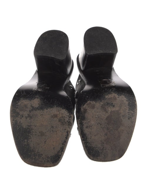 Rag & Bone Leather Studded Accents Slides