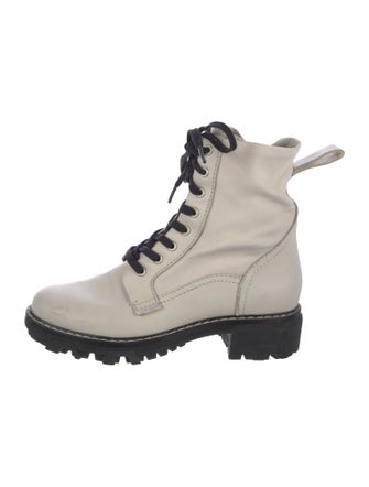 Rag & Bone Leather Combat Boots