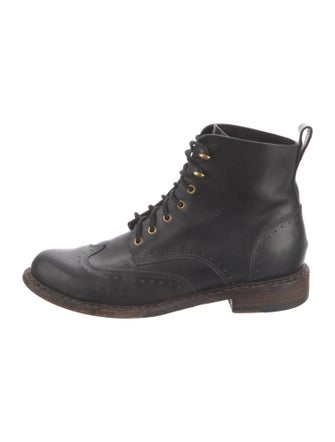 Rag & Bone Leather Combat Boots