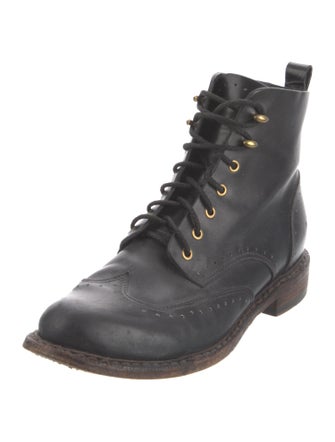 Rag & Bone Leather Combat Boots