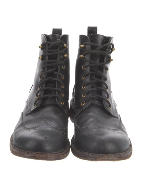 Rag & Bone Leather Combat Boots