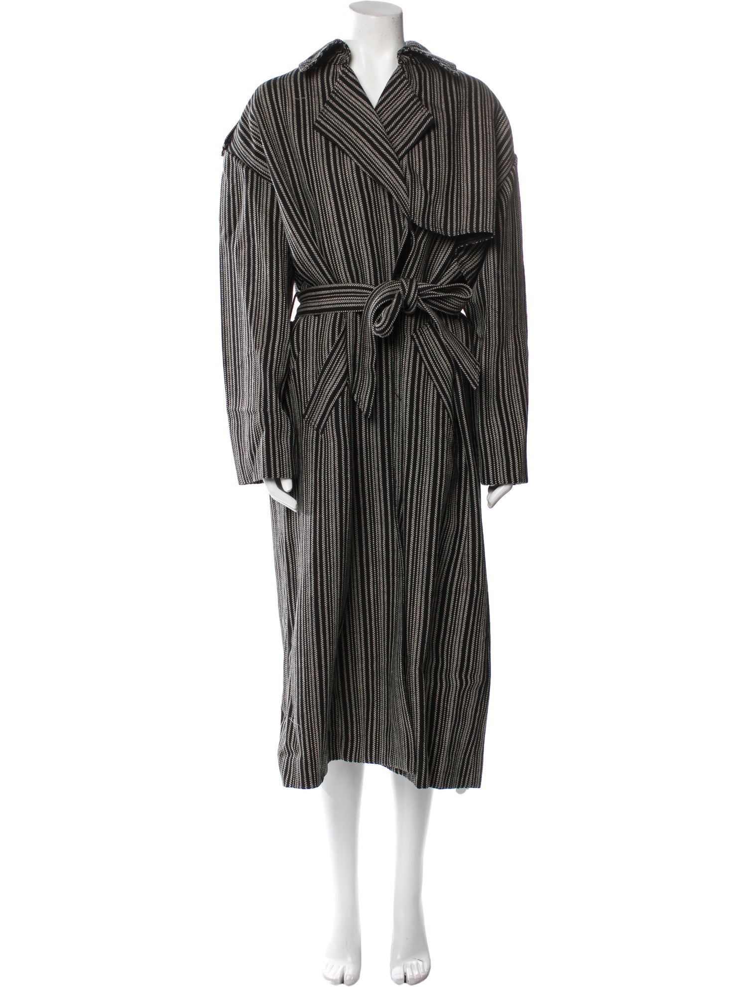 Rag & Bone Virgin Wool Striped Coat w/ Tags