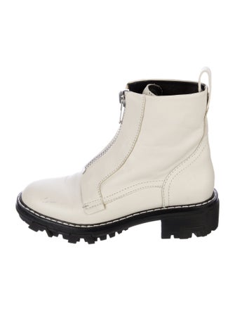 Rag & Bone Leather Combat Boots