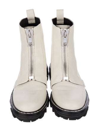 Rag & Bone Leather Combat Boots