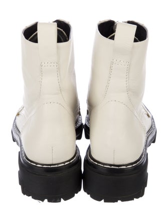 Rag & Bone Leather Combat Boots