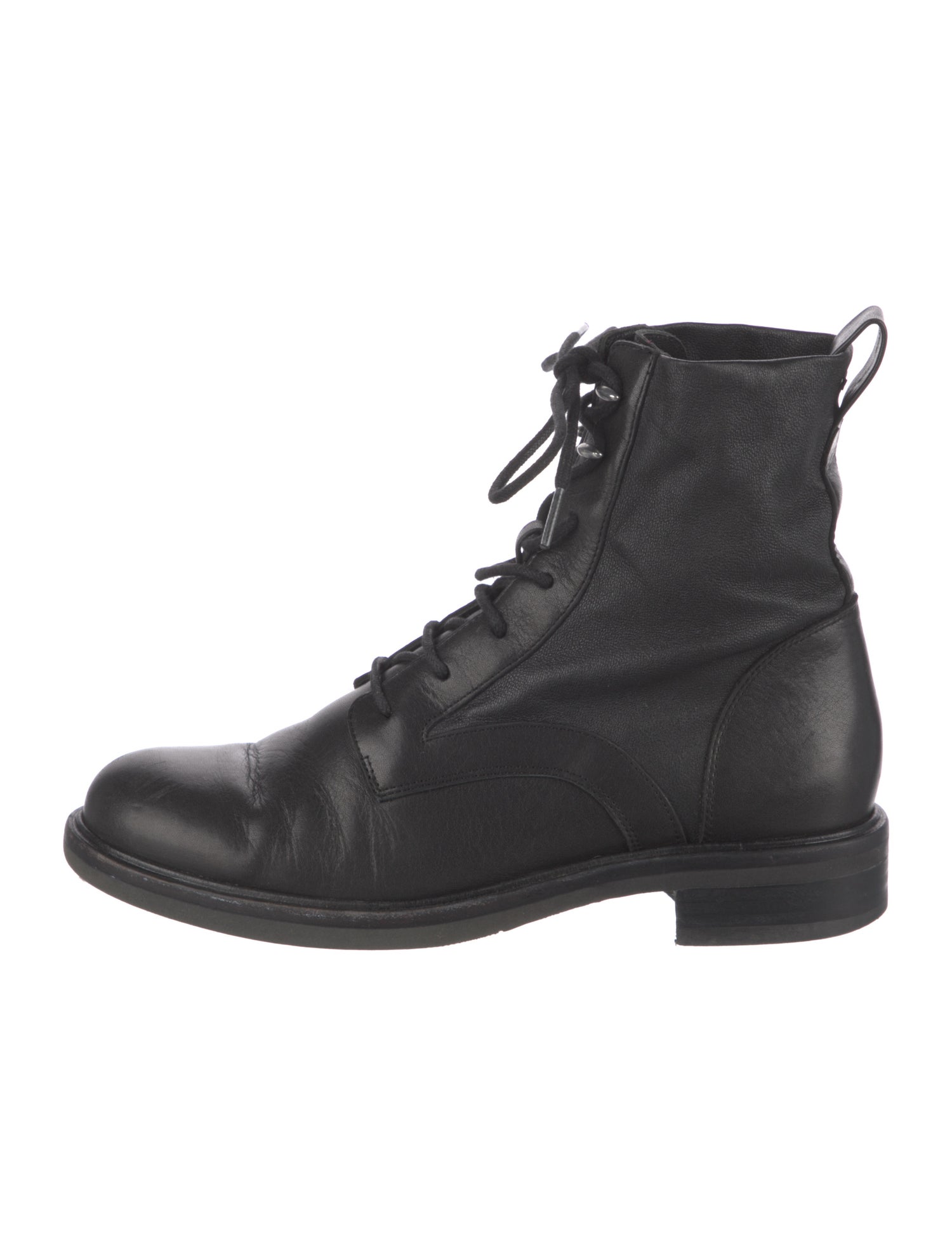 Rag & Bone Leather Combat Boots