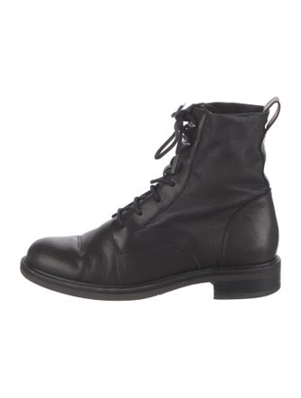 Rag & Bone Leather Combat Boots
