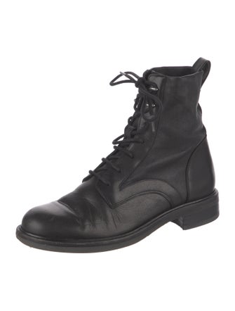 Rag & Bone Leather Combat Boots