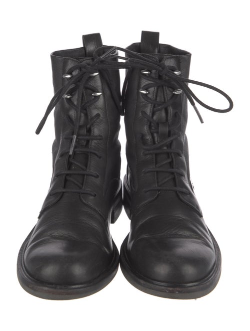 Rag & Bone Leather Combat Boots