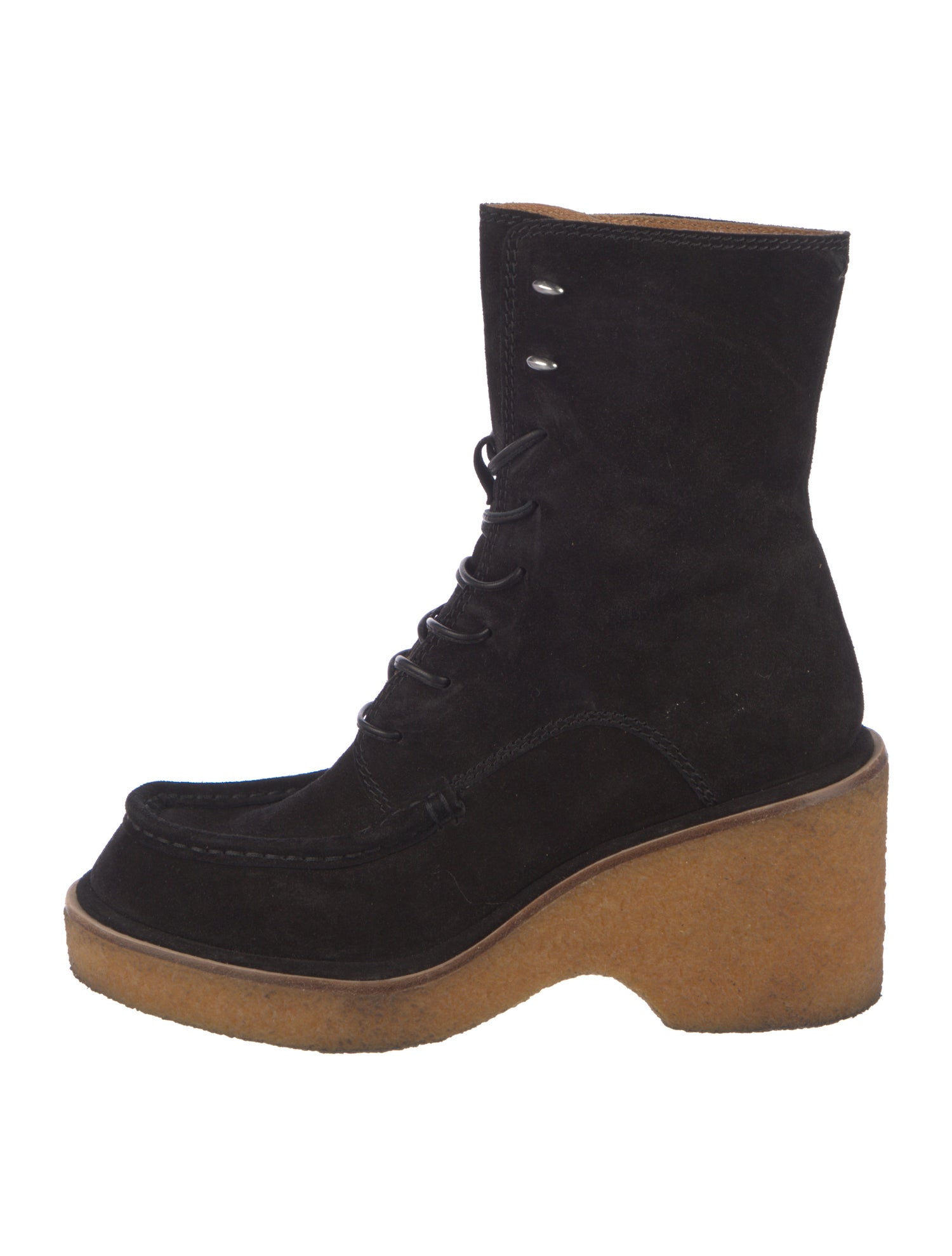 Rag & Bone Suede Lace-Up Boots