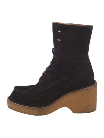 Rag & Bone Suede Lace-Up Boots