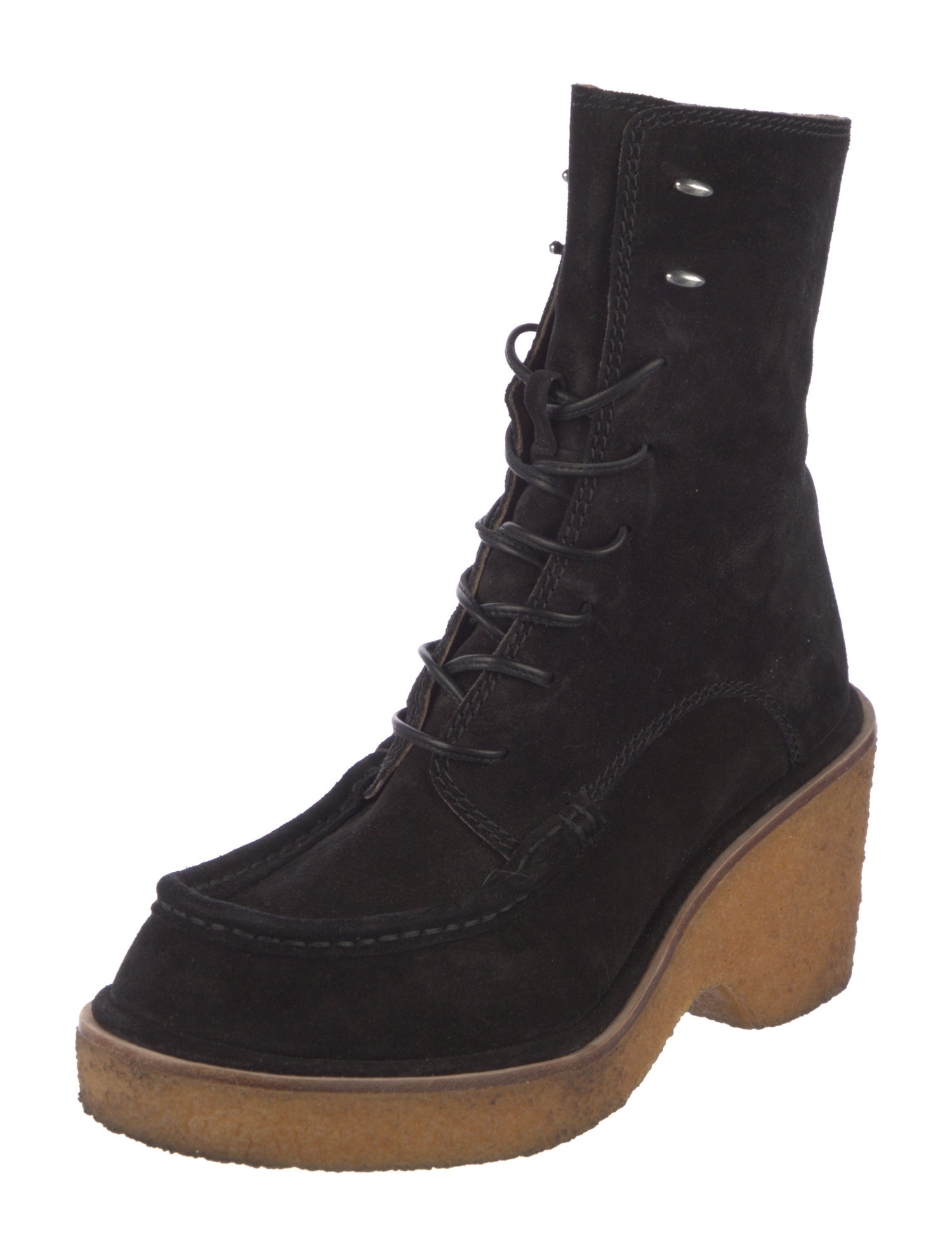 Rag & Bone Suede Lace-Up Boots