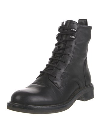 Rag & Bone Leather Combat Boots