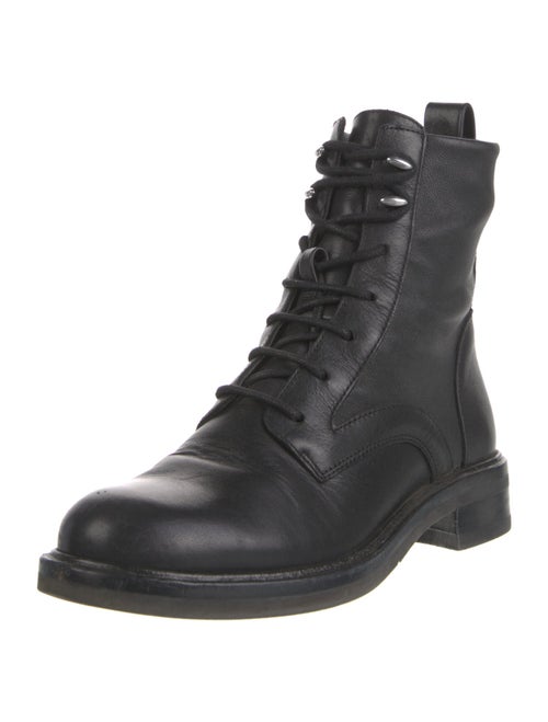 Rag & Bone Leather Combat Boots
