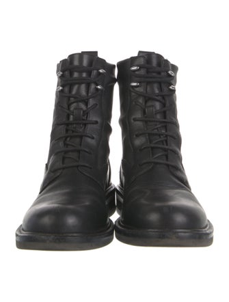 Rag & Bone Leather Combat Boots