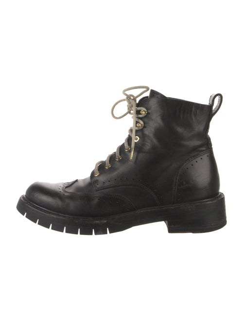 Rag & Bone Leather Combat Boots