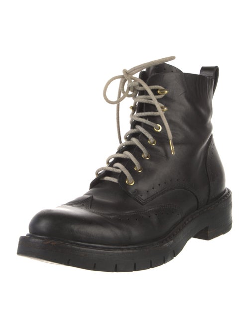 Rag & Bone Leather Combat Boots