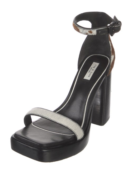 Rag & Bone Ponyhair Printed Sandals