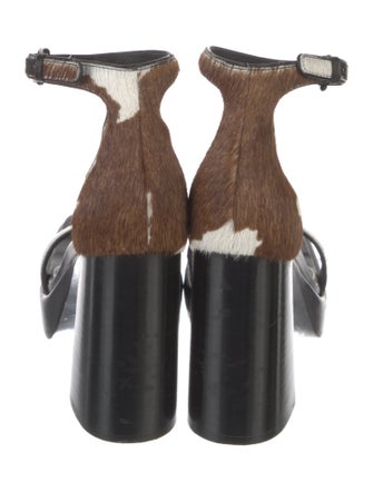 Rag & Bone Ponyhair Printed Sandals