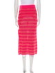 Rag & Bone Striped Midi Length Skirt