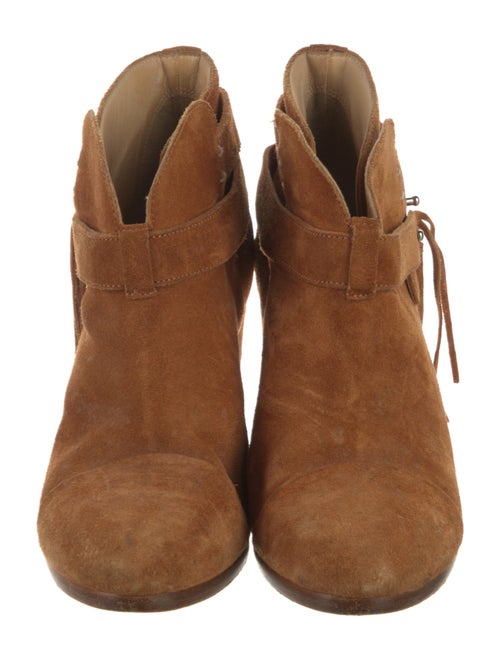 Rag & Bone Suede Fringe Trim Accent Boots