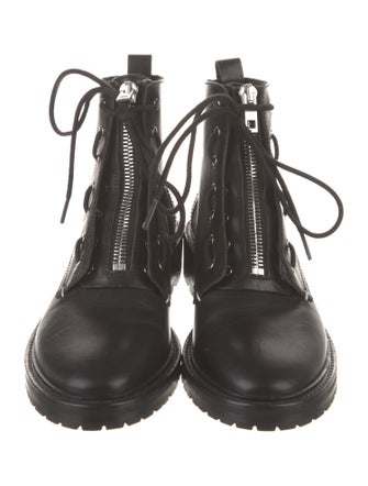 Rag & Bone Leather Lace-Up Boots