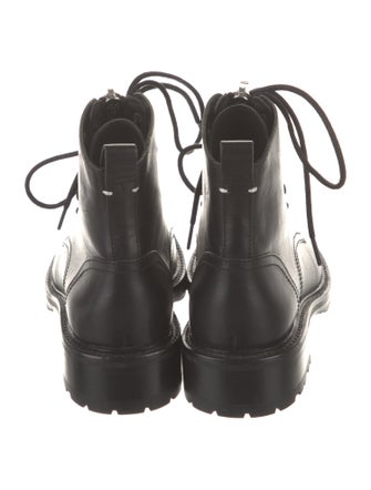 Rag & Bone Leather Lace-Up Boots