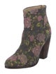 Rag & Bone Suede Floral Print Boots