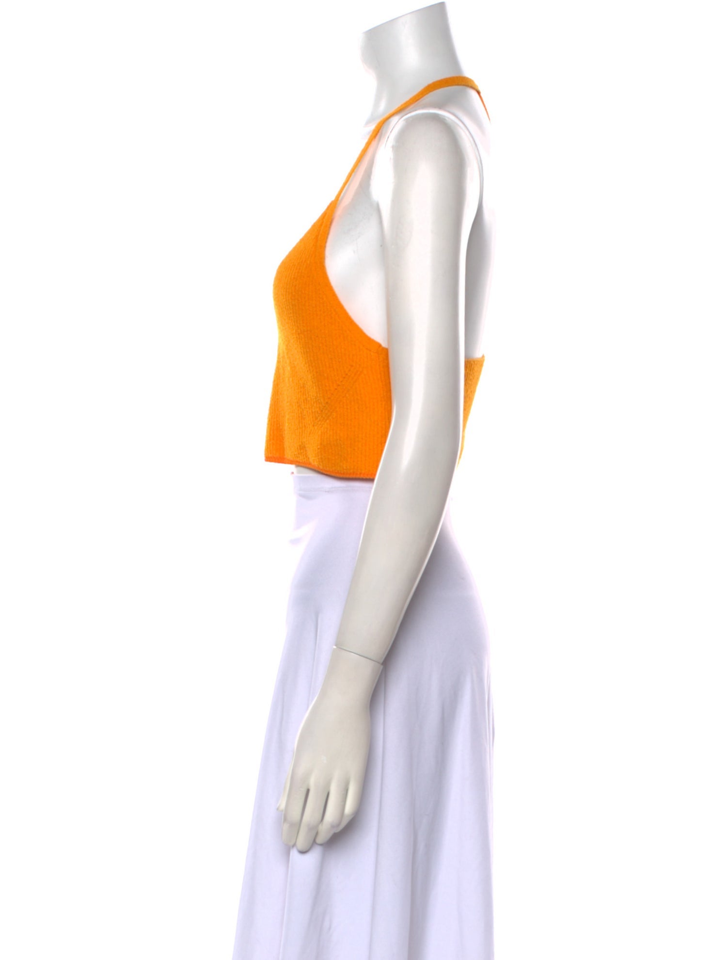 Rag & Bone V-Neck Sleeveless Crop Top