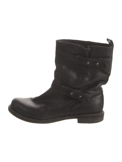 Rag & Bone Leather Moto Boots