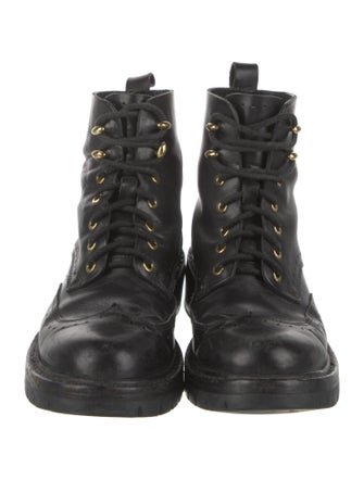 Rag & Bone Leather Combat Boots