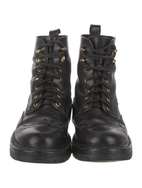 Rag & Bone Leather Combat Boots
