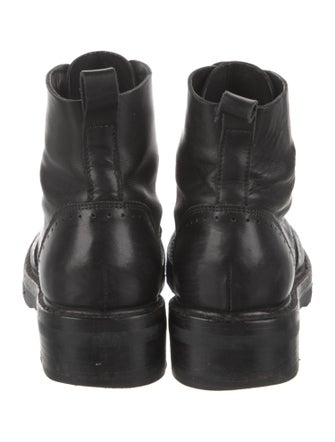 Rag & Bone Leather Combat Boots