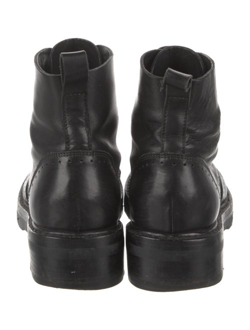 Rag & Bone Leather Combat Boots