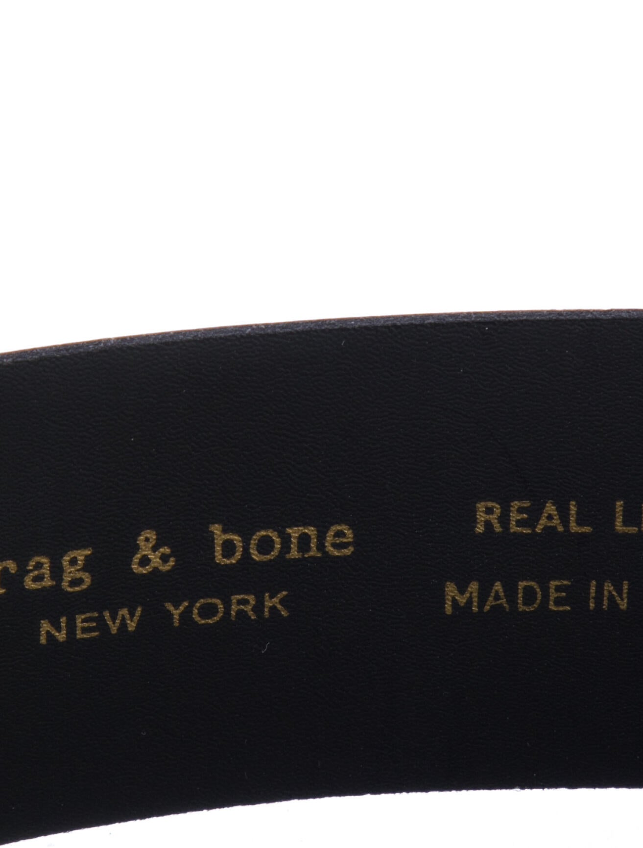 Rag & Bone Leather Waist Belt