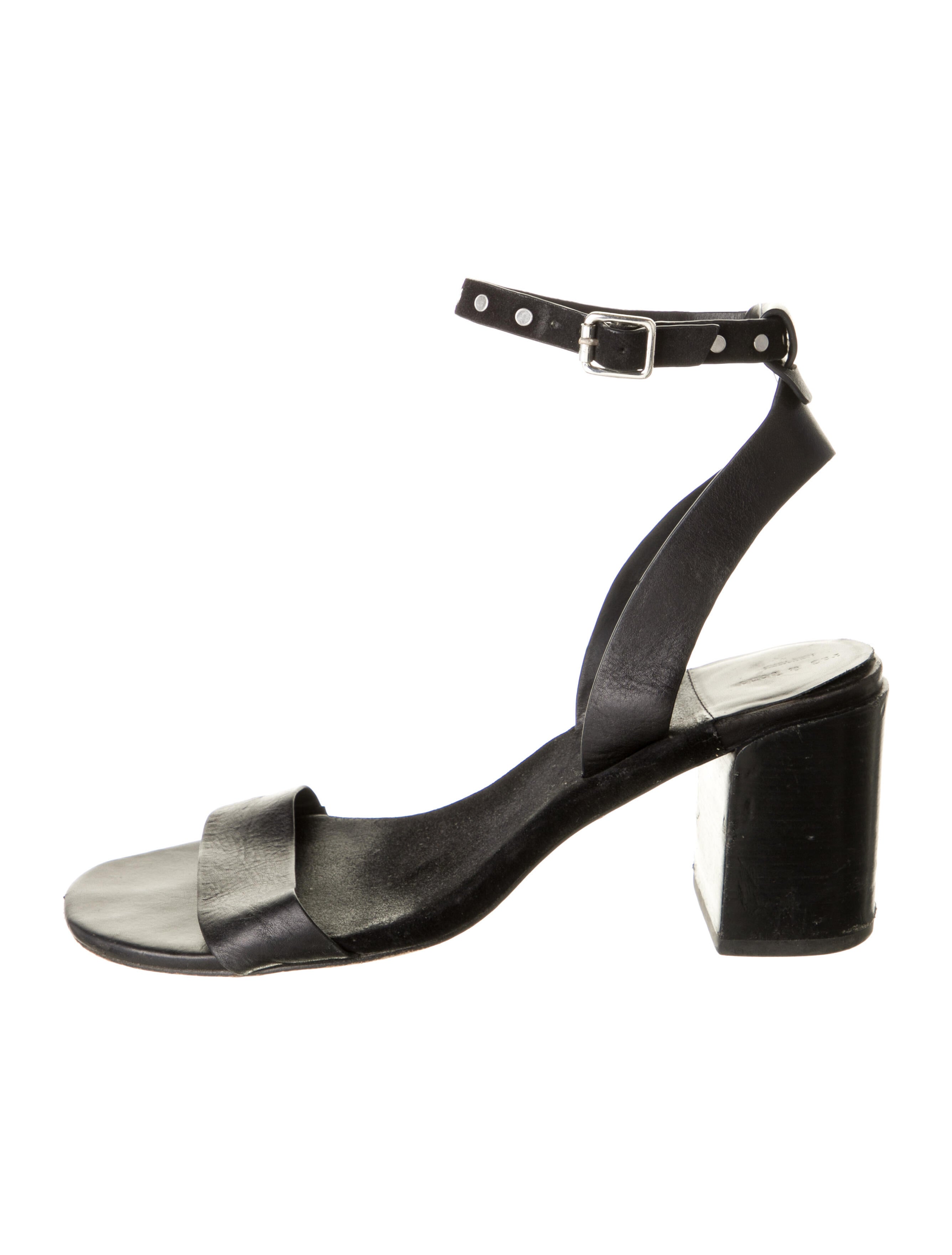 Rag & Bone Leather Studded Accents Sandals