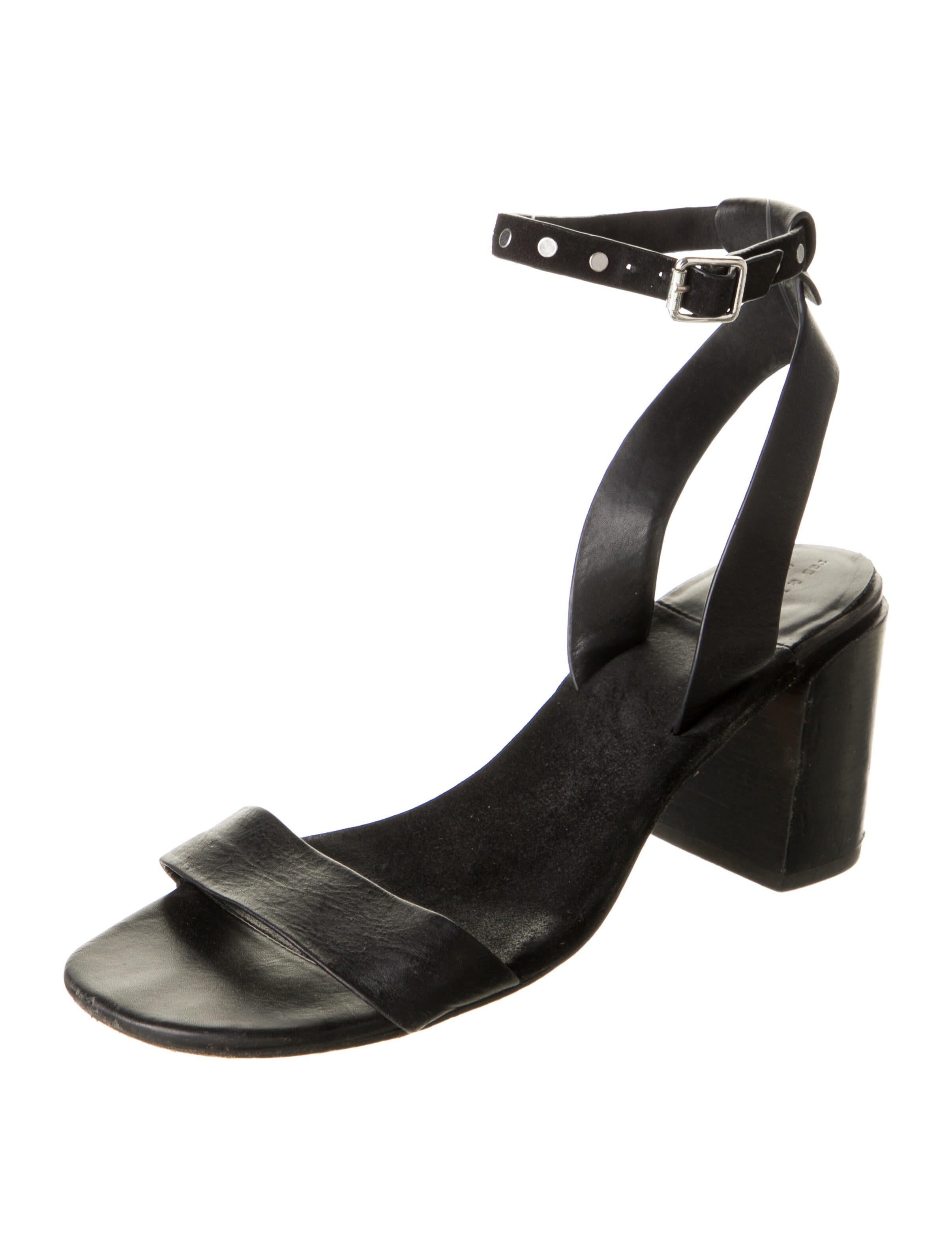 Rag & Bone Leather Studded Accents Sandals