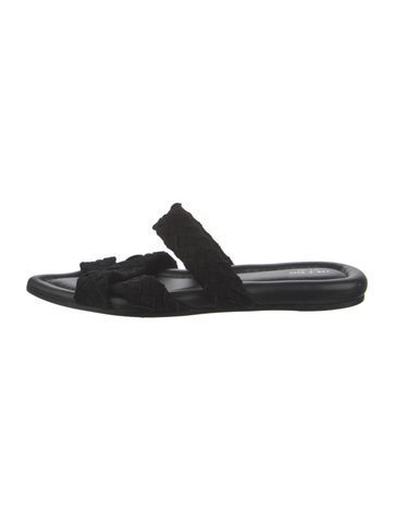 Rag & Bone Sandals Suede Braided Accents Slides IT 40 | 10