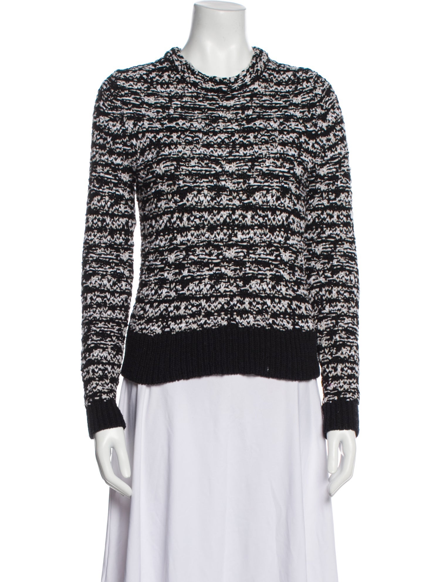 Rag & Bone Striped Crew Neck Sweater